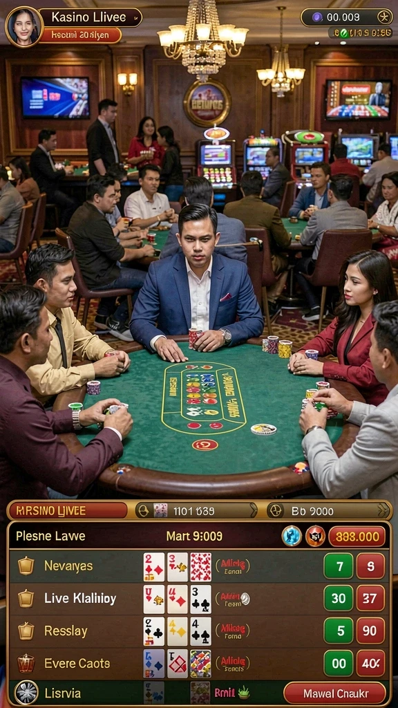 idklub - Fitur sosial untuk berinteraksi dengan teman-teman dalam game.