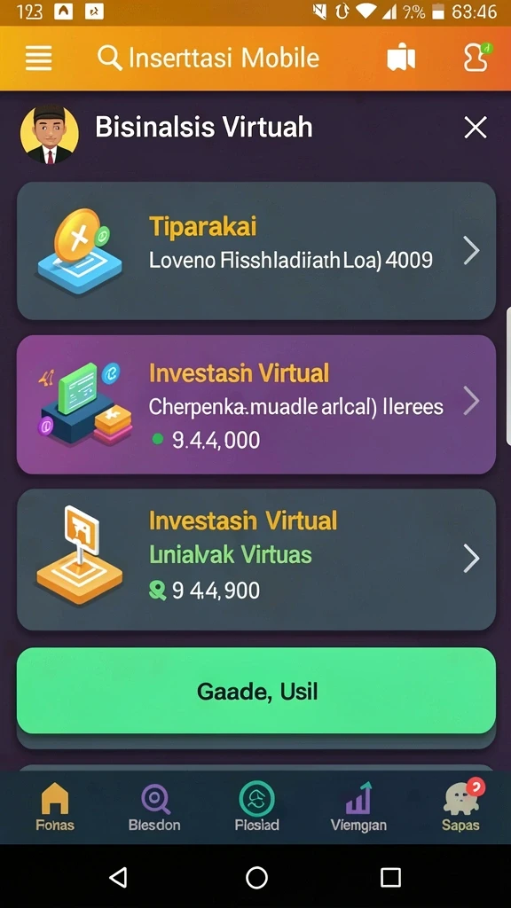 l777 - Tampilan antarmuka yang menawan dan mudah digunakan.
