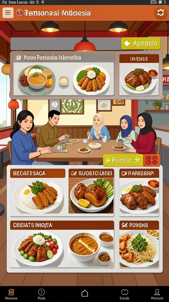 surga55 - Tampilan antarmuka yang intuitif dan menarik.
