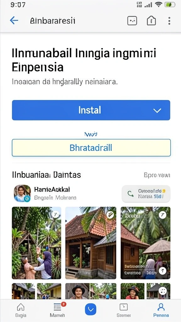 surgavip - Tampilan antarmuka pengguna yang menarik dan mudah dinavigasi.
