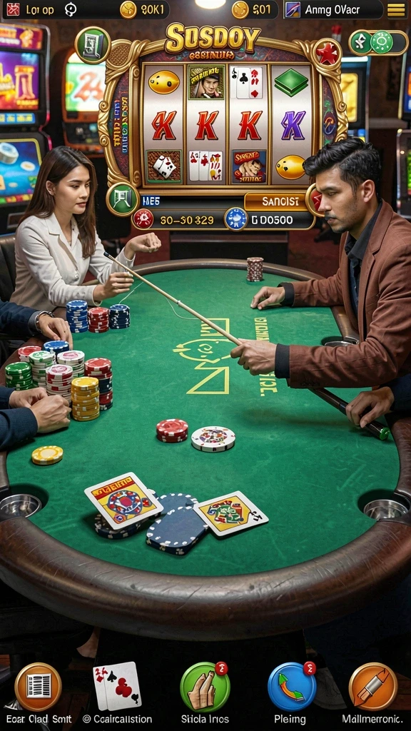 zk6 - Tangkapan layar menunjukkan karakter unik yang bisa dimainkan.